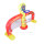 Customized sports children 3in1 inflatable football bowling